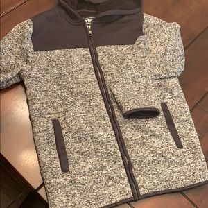 Hooded Zip-up Lined Jacket